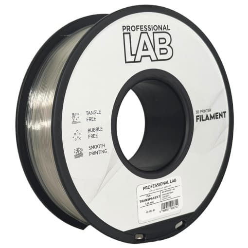 professional lab PLA transparent